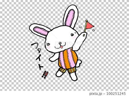 Flying Star Rabbit_Go for it Flying Star Rabbit_Go for it 100251245