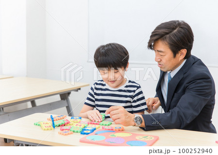 学校や塾で英語・英会話・アルファベットの授業を行う先生・塾講師 学校や塾で英語・英会話・アルファベットの授業を行う先生・塾講師 100252940