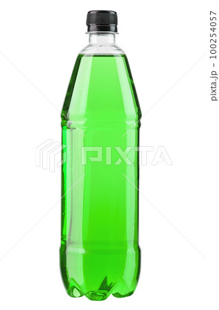 Energy drinks with different flavors isolated on white background. 100254057