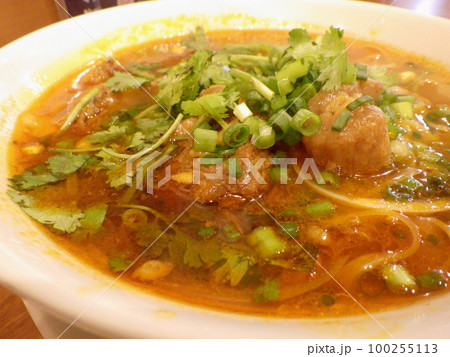 牛すじ煮込みのフォー　ベトナム料理　麺料理 100255113
