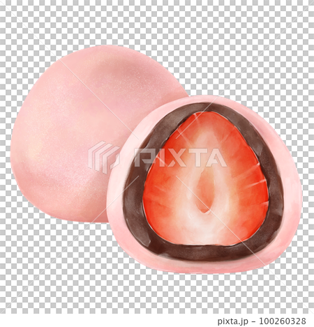 粉色草莓大福 粉色草莓大福 100260328