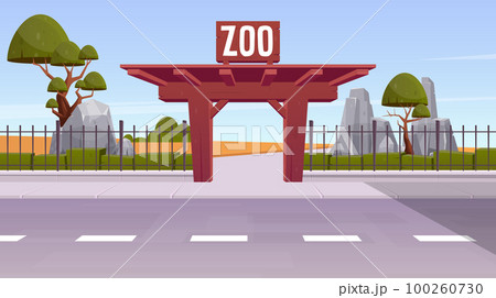 clipart zoo fence