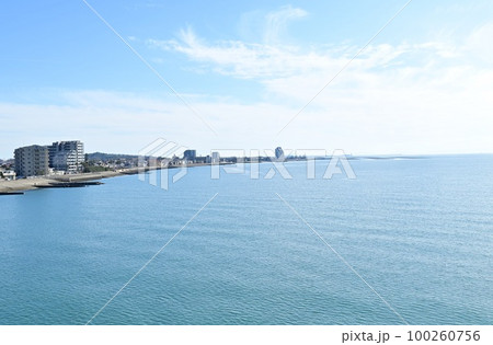 ファインブリッジから見た新舞子と海 ファインブリッジから見た新舞子と海 100260756