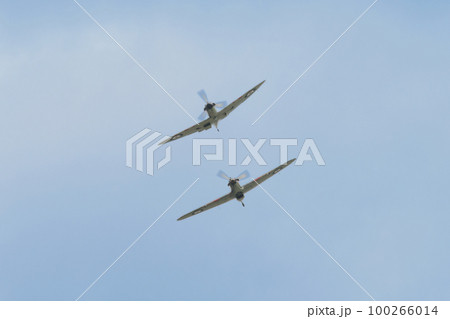 イギリス空軍スピットファイア&ハリケーン戦闘機 100266014