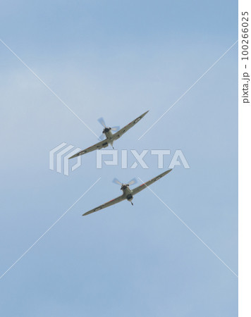 イギリス空軍スピットファイア&ハリケーン戦闘機 100266025