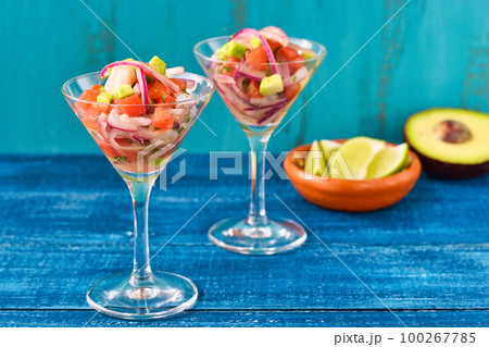 メキシコ料理のセビーチェ 100267785