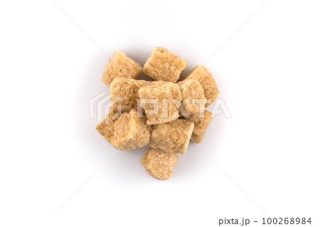 Brown cane sugar cubes Brown cane sugar cubes 100268984