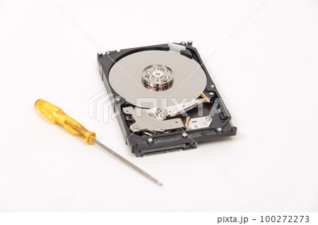 【HDDをドライバーで分解する】 100272273
