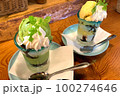 抹茶とバニラのパフェ 100274646