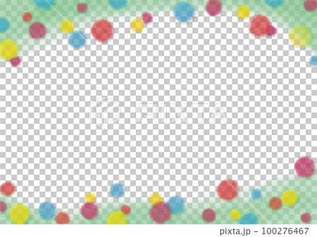 Colorful polka dots background 100276467