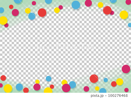 Colorful polka dots background Colorful polka dots background 100276468