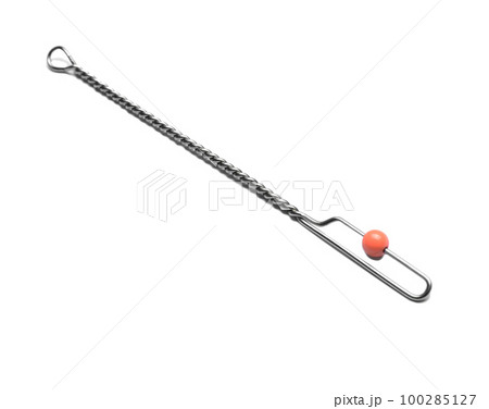 Logopedic probe for speech therapy isolated on white 100285127