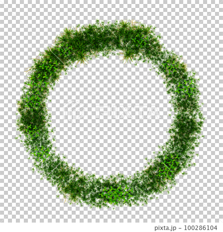 Frame material: grass circle Frame material: grass circle 100286104