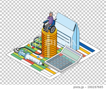 老年人醫療費用圖片說明 老年人醫療費用圖片說明 100287685