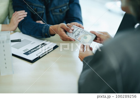 The bank's credit officer released the loan after a male business owner entered into an insurance contract using the mortgaged home property. The bank's credit officer released the loan after a male business owner entered into an insurance contract using the mortgaged home property. 100289256