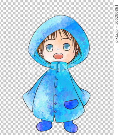 Child wearing a kappa (blue) Child wearing a kappa (blue) 100290861
