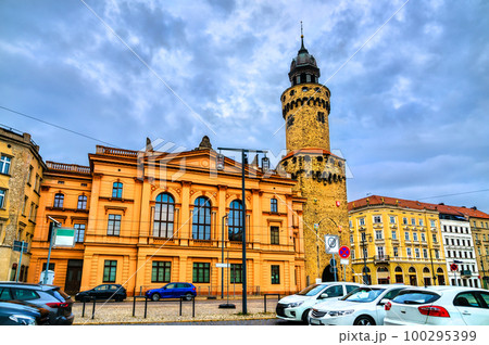 Reichenbach city tower in Goerlitz - Saxony, Germany 100295399
