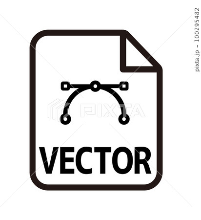 ファイル形式 ベクターアイコンイラスト / Vector, ベクター 100295482