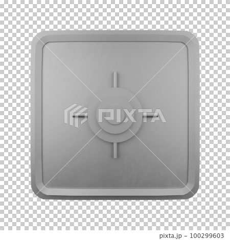 3d rendering of money storage vault 100299603