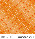 縞鋼板シームレスパターン（オレンジ） 100302394