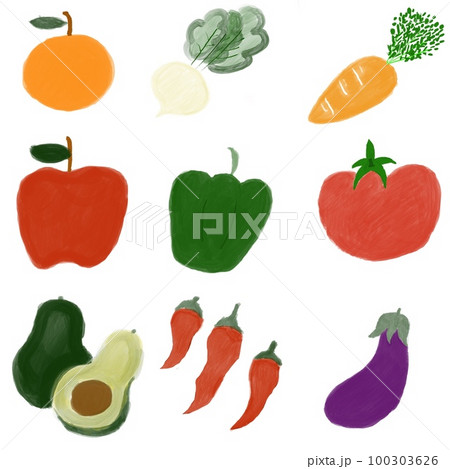 野菜　果物　フルーツ 100303626