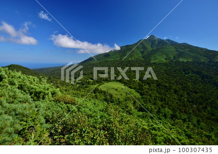 利尻島の夏景色 利尻島の夏景色 100307435