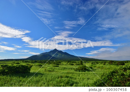 利尻島の夏景色 利尻島の夏景色 100307458