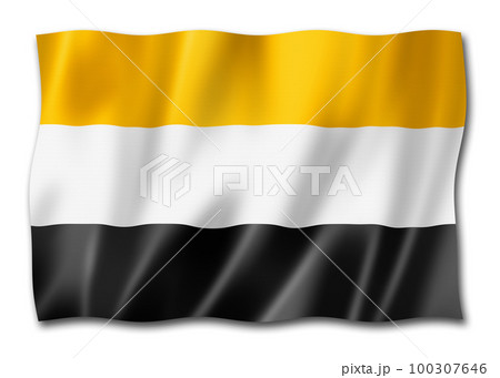Garifuna people ethnic flag, South America 100307646