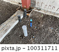 土間打設前の配管立上げ 100311711