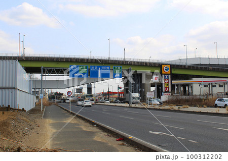 国道254号線バイパスと外環道 国道254号線バイパスと外環道 100312202