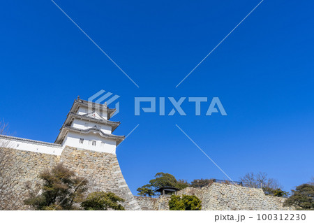 《兵庫県》明石城・明石城からの風景 100312230