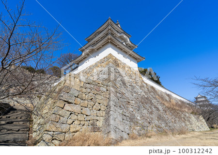 《兵庫県》明石城・明石城からの風景 100312242