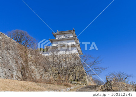 《兵庫県》明石城・明石城からの風景 100312245