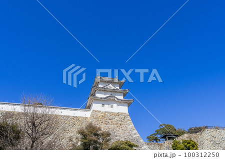 《兵庫県》明石城・明石城からの風景 100312250