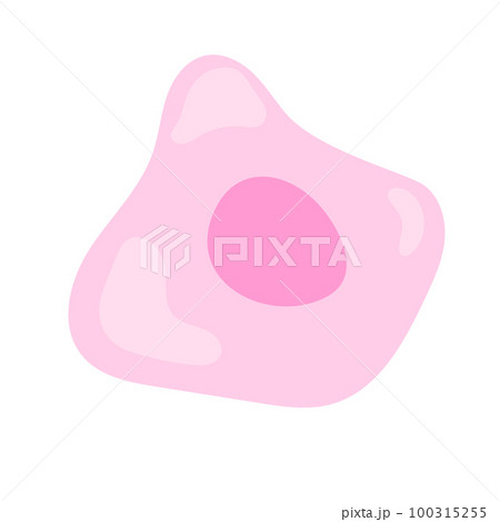 Human stem cell icon for medical design 100315255