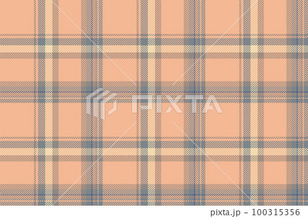 Plaid background, check seamless pattern in beige. Vector fabric texture for textile print, wrapping paper, gift card or wallpaper. Plaid background, check seamless pattern in beige. Vector fabric texture for textile print, wrapping paper, gift card or wallpaper. 100315356