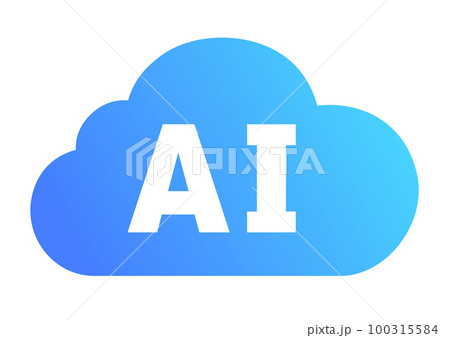 クラウドAIのアイコン 100315584