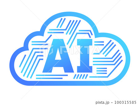 クラウドAIのアイコン クラウドAIのアイコン 100315585