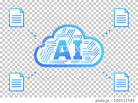 AIチャットのイラスト素材 AIチャットのイラスト素材 100315589