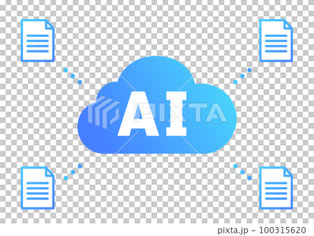 AI聊天插畫素材 AI聊天插畫素材 100315620