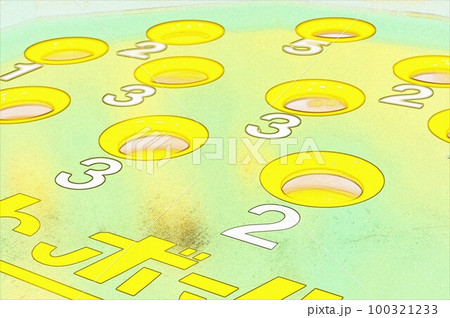 イラスト 得点を競う介護レクレーションゲーム スカットボール7 イラスト 得点を競う介護レクレーションゲーム スカットボール7 100321233