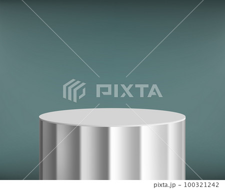 Antique column pillar or pedestal. Template podium Antique column pillar or pedestal. Template podium 100321242