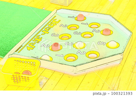 イラスト 得点を競う介護レクレーションゲーム スカットボール20 イラスト 得点を競う介護レクレーションゲーム スカットボール20 100321393