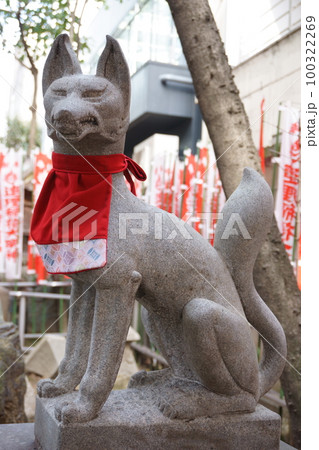 名古屋総鎮守 若宮八幡社 連理稲荷神社眷属2 名古屋総鎮守 若宮八幡社 連理稲荷神社眷属2 100322269