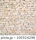 Creamy Beige Antique Brick Wall Stone Wall Texture 100324296