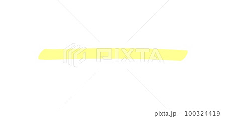 Marker highlighter elements. Hand drawn shape line 100324419