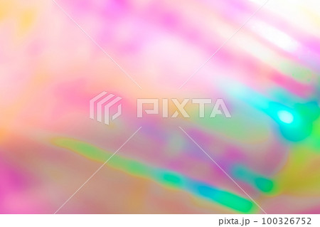 カラフル・オーロラ 背景素材 100326752