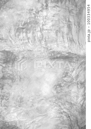 Vertical image black and white surface. white grunge cement or painted concrete wall White plastered stucco wall. Cement stone paint. Cracked cement wall. Abstract gray concrete texture background. 100334954