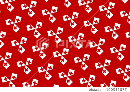Geometric pattern in the colors of the national flag of Tonga. The colors of Tonga. Geometric pattern in the colors of the national flag of Tonga. The colors of Tonga. 100335077