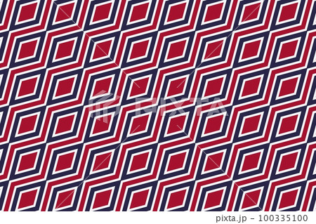 Geometric pattern in the colors of the national flag of Thailand. The colors of Thailand. Geometric pattern in the colors of the national flag of Thailand. The colors of Thailand. 100335100